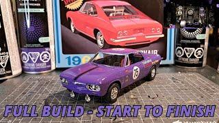 Building the 1969 Chevrolet Corvair: 1/25 Scale Model Kit by AMT