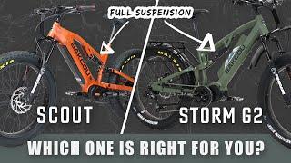 Two Full-Suspension Fat-Tire Electric Hunting Bikes | How to Choose the Right one