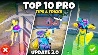 10 TIPS AND TRICKS THAT WILL MAKE YOU PRO IN BGMI 3.0 UPDATE | Mew2