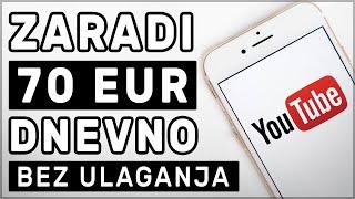 Pasivna YouTube Zarada - 70 Eura Dnevno