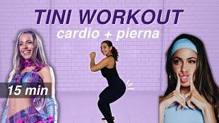 TINI WORKOUT - rutina de cardio y piernas EN CASA  ejercicios SIN MATERIAL