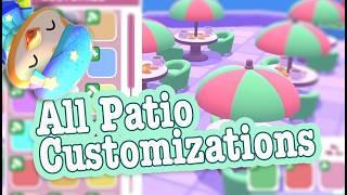 ALL Patio Customizations for the Imagination Cafe - Hello Kitty Island Adventure | City Town Guide