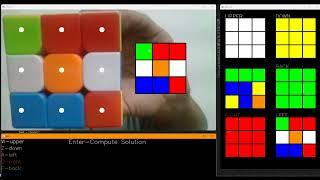 Rubik's Cube Solver | Using Python