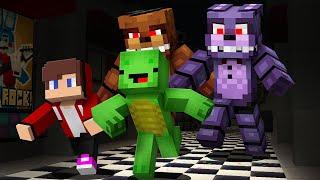 Mikey & JJ Escape from FNAF Pizzeria in Minecraft