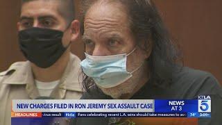 L.A. County DA files new charges against adult film star Ron Jeremy