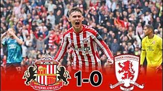 Sunderland vs Middlesbrough 1-0 Goals & Highlights 2024