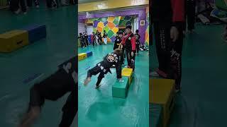 시골관장  옆돌기수련(초급자)
