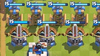 playing clash of clans in clash royale