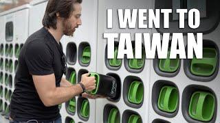 Testing Gogoro Electric Scooters While Traveling Around Taiwan!