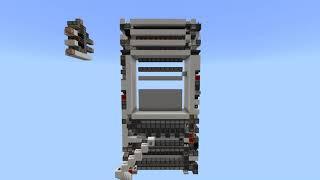 [Test]First and Smallest 12x12 Piston Door in MCBE