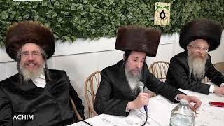 Modzitzer Kumzitz in Boro Park, Sukkot 2024 - חול המועד סוכות - מודז'יץ