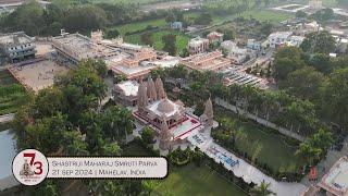 Shastriji Maharaj Smruti Parva Celebration, Mahelav, India, 21 Sep 2024