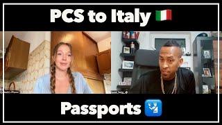 Which Passport & Soggiorno? American POV  PCS to Italy - Aviano Air Base Military Spouse 