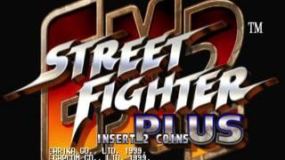 Street Fighter EX2 Plus (Capcom 1999)  Attract Mode 60fps