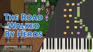 Piano - SNES Albert Odyssey - The Road Walked By Heros