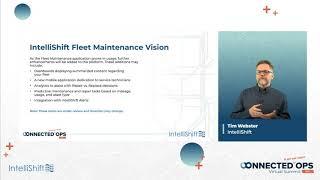 Intro to IntelliShift Fleet Maintenance – Tim Webster