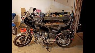 Yamaha xv920 Virago Cafe Racer Project Teardown