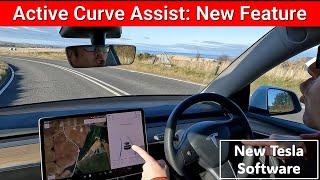 Another Tesla Software Update! This one helps the car steer - but what does it do?