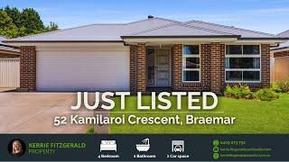 Kerrie Fitzgerald Presents | 52 Kamilaroi Crescent, Braemar