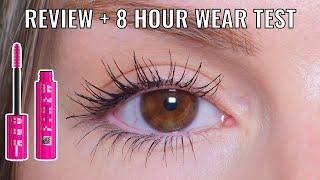 NEW MAYBELLINE FIREWORK MASCARA REVIEW | LONG-LASTING 8-HOUR WEAR TEST & PERFORMANCE