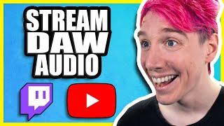 Stream DAW Audio to TWITCH with OBS [FREE & EASY]