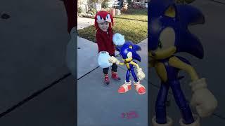 sonic destroys knuckles