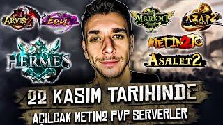 BU HAFTA AÇILCAK METİN2 PVP SERVERLER TAM LİSTE #metin2 #metin2pvp #hermes2