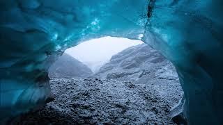 Relaxing Sound of Ice Cave / Ice Cave / Ice and Wind  1 Hour / Rain Drops Falling ASMR