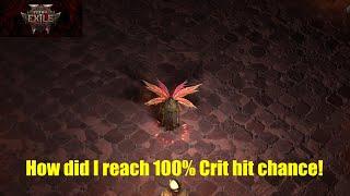 Path of Exile 2  - My Bloodmage 100% crit chance - One-shot boss build