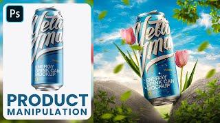 Product manipulation advertising design - Photoshop | photoshop manipulation | photoshop tutorial