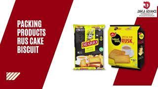 Rusk/Cake/Biscuit/Cream Biscuit Feeder Packaging Machine | Jawla Advance Technology LLP