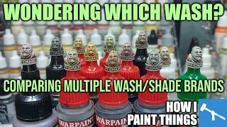 Miniature Washes & Shades - Picking the Right Tool for the Job