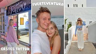 Couple Urlaub auf FUERTEVENTURA️ & SPONTAN erstes TATTOO stechen