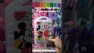 Pen test no 34.Miniso Disney/Mickey Mouse markers #pentest #penswatch #pencollection