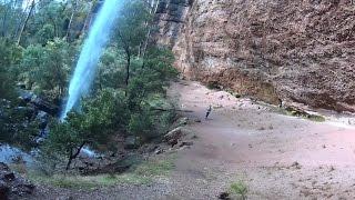 Paradise Falls VIC Part 1. You can walk behind this Waterfall, a nice 500m hike in on a good track.