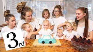KingJames' 3rd BIRTHDAY (PART 2) VEGAN CAKE
