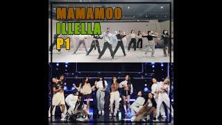 #mamamoo  #illella #dancecover ' P1 #challenge （#엄현서/ #MrAble/阿叙#cover ）#Shorts #dance  #kpop  #klub