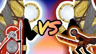 FINAL BOSS LUNARCLOPS AND ATREYOS VS BOSS GENERAL WRATHNAR! Stick War 3 Campaign Final Level