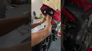 Removing tail tidy Ducati Panigale V4S