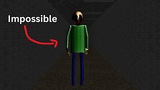 I Found the Most IMPOSSIBLE Baldi Mod