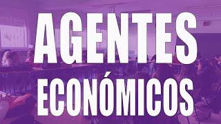 ¿Qué son los agentes económicos?