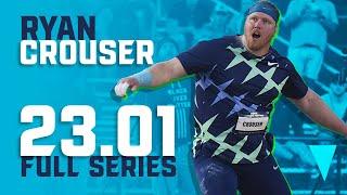 Ryan Crouser 23.01 REAL WORLD RECORD!? | Shot Put FULL Series