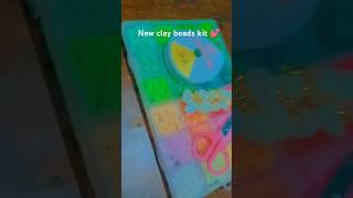 Unboxing new clay beads kit#clay beads#braclets#jewellery #kit#new#diy #cute#shorts#viral#trending