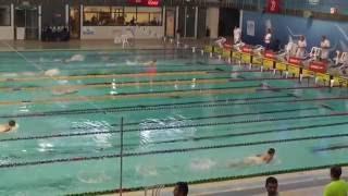 Daniel Iossifov 50m FLY on Hapoel cup 2016 Israel