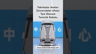 Fabrikalar, Avmler , Ofisler, Tam otonom Temizlik Robotu ile Güvende! #robot #temizlikrobotu