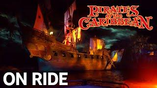 [Extreme Low Light] Pirates of the Caribbean - ON RIDE - Disneyland Paris