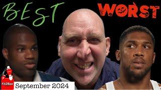 Best And Worst In BOXING SEPTEMBER 2024