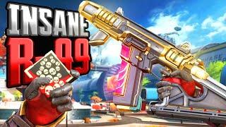 The NEW R99 is ABSOLUTELY INSANE! 20 KILLS Apex Legends Gameplay Season 18