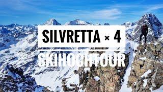 Silvretta 4 Tage Skihochtour: Piz Buin, Silvrettahorn, Dreiländerspitze