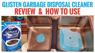 Review Glisten Garbage Disposer Cleaner Odor Remover How To Use      Best Foaming Cleaner!